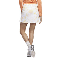 Adidas Ultimate365 Printed Knit Skort - Semi Ice Tangerine