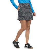 Adidas Ultimate365 Printed Knit Skort - Black