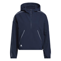 Adidas Ultimate365 Seersucker Quarter-Zip Jacket - Collegiate Navy