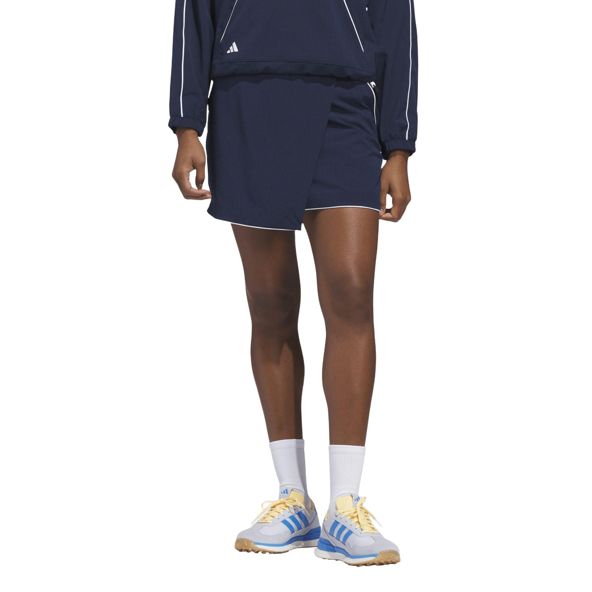 Adidas Ultimate365 Seersucker Skort - Collegiate Navy