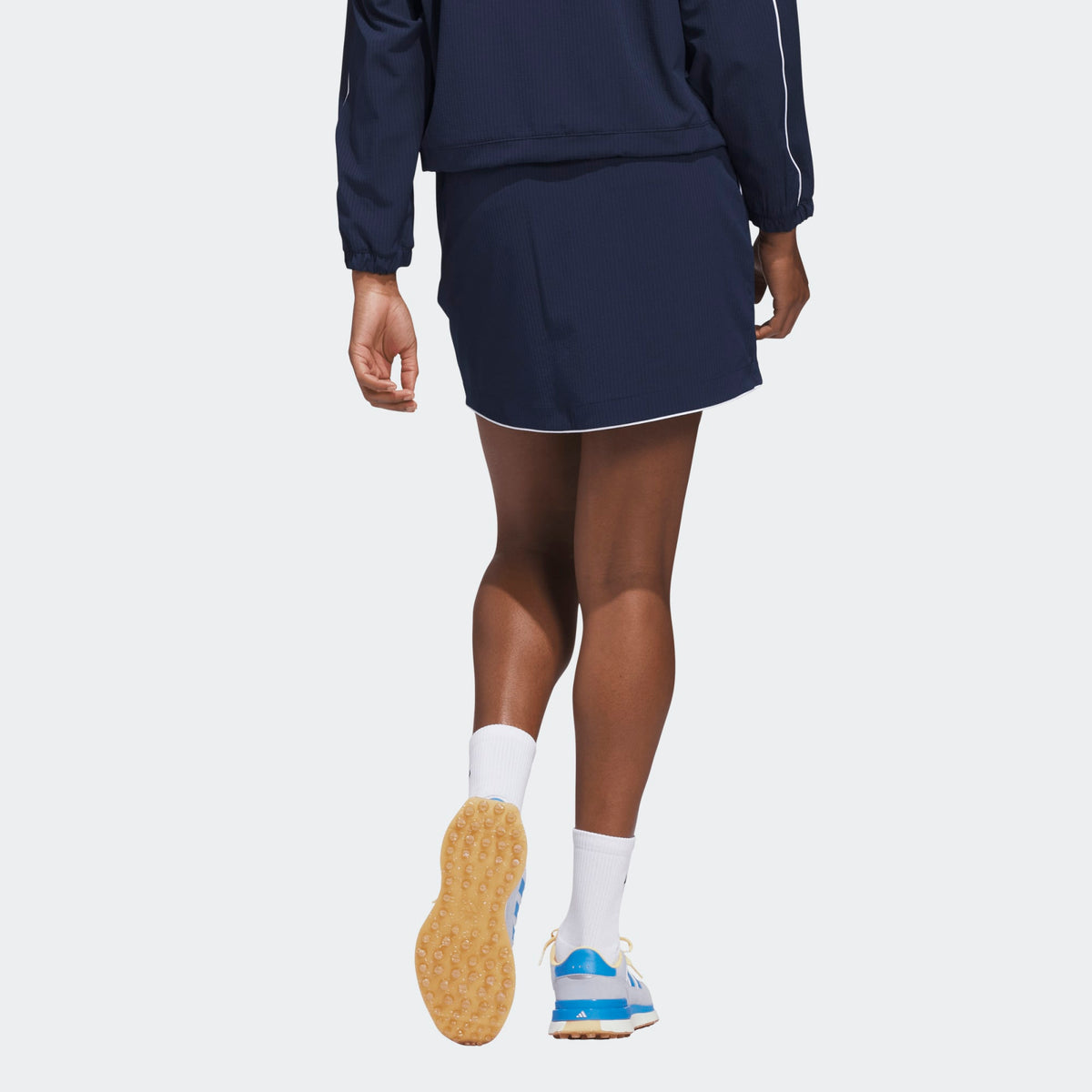 Adidas Ultimate365 Seersucker Skort - Collegiate Navy
