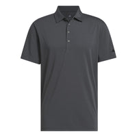Adidas Ultimate365+ Go-To Print Polo Shirt - Carbon / Black
