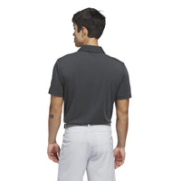 Adidas Ultimate365+ Go-To Print Polo Shirt - Carbon / Black