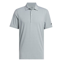 Adidas Ultimate365+ Go-To Print Polo Shirt - Wonder Sage / Collegiate Navy