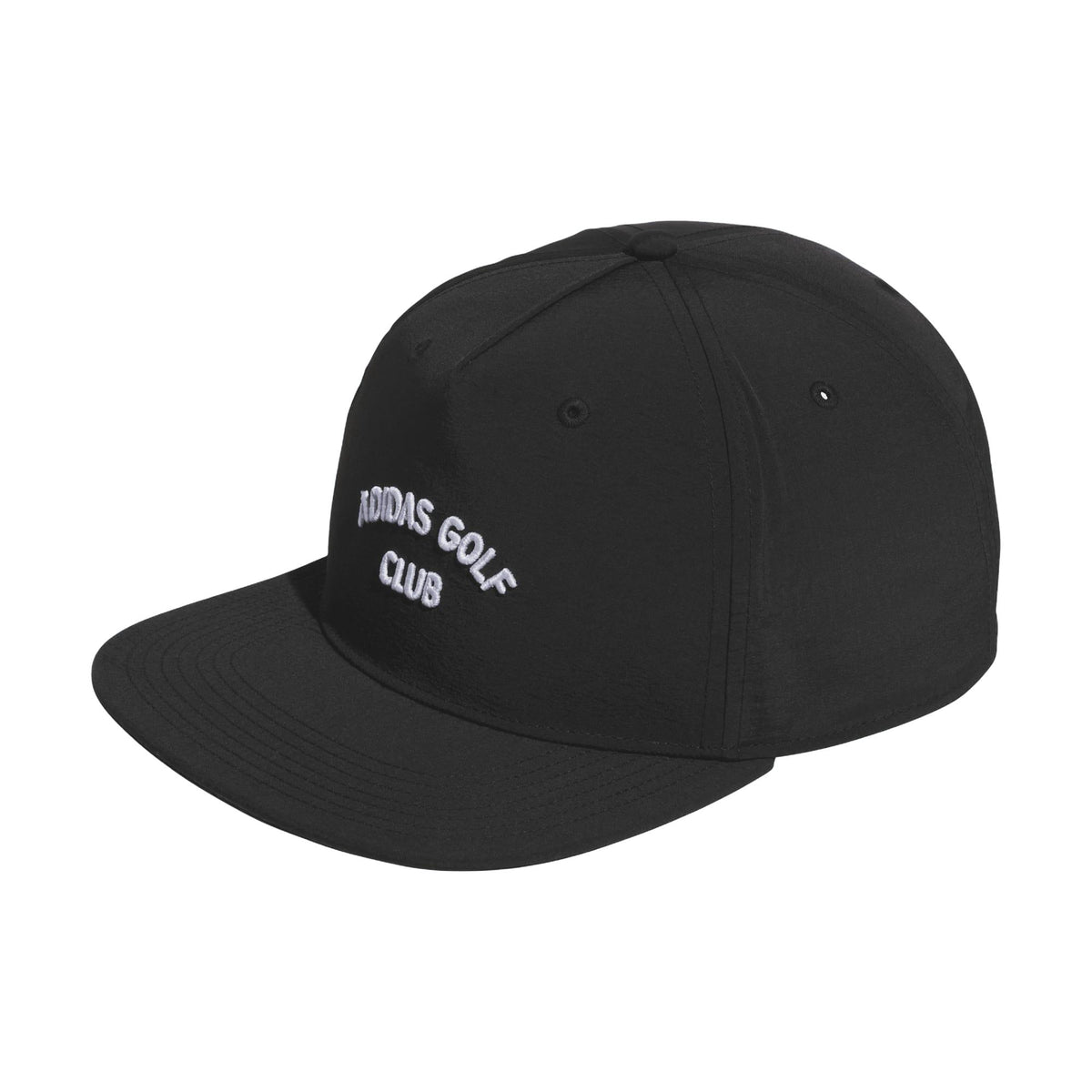 Adidas 5 Panel Crinkled Nylon Hat - Black