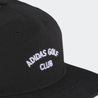 Adidas 5 Panel Crinkled Nylon Hat - Black