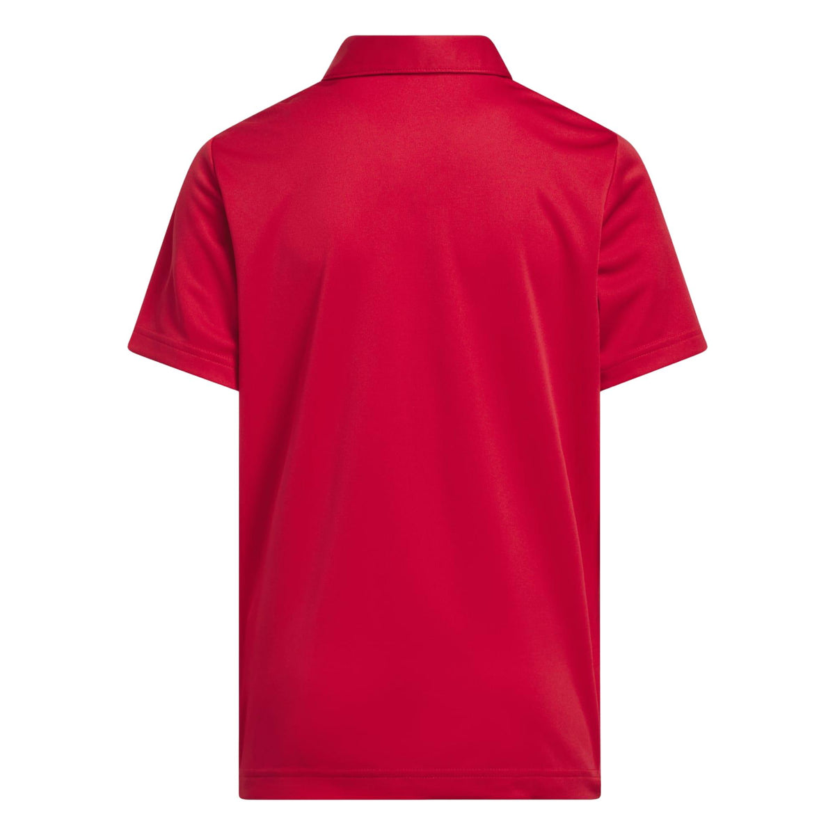 Adidas Boys Performance Short Sleeve Polo Shirt - Collegiate Red
