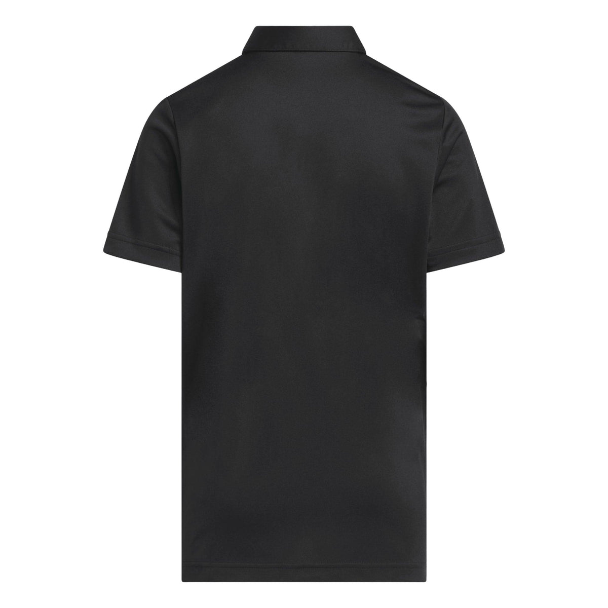 Adidas Boys Performance Short Sleeve Polo Shirt - Black
