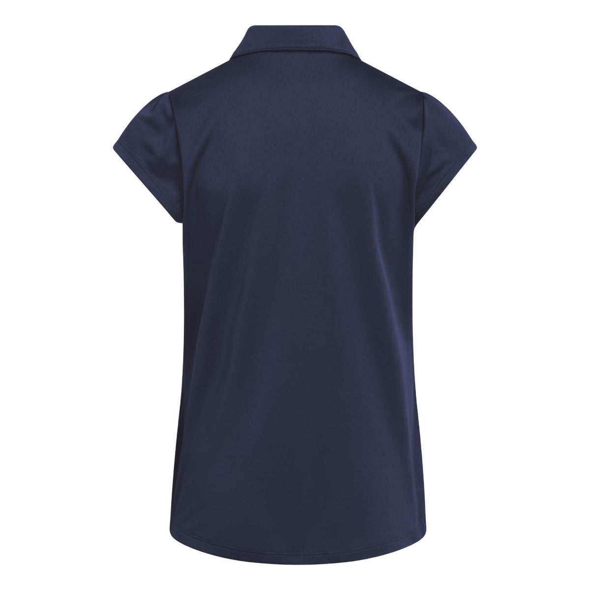 Adidas Girls Performance Short Sleeve Polo - Collegiate Navy