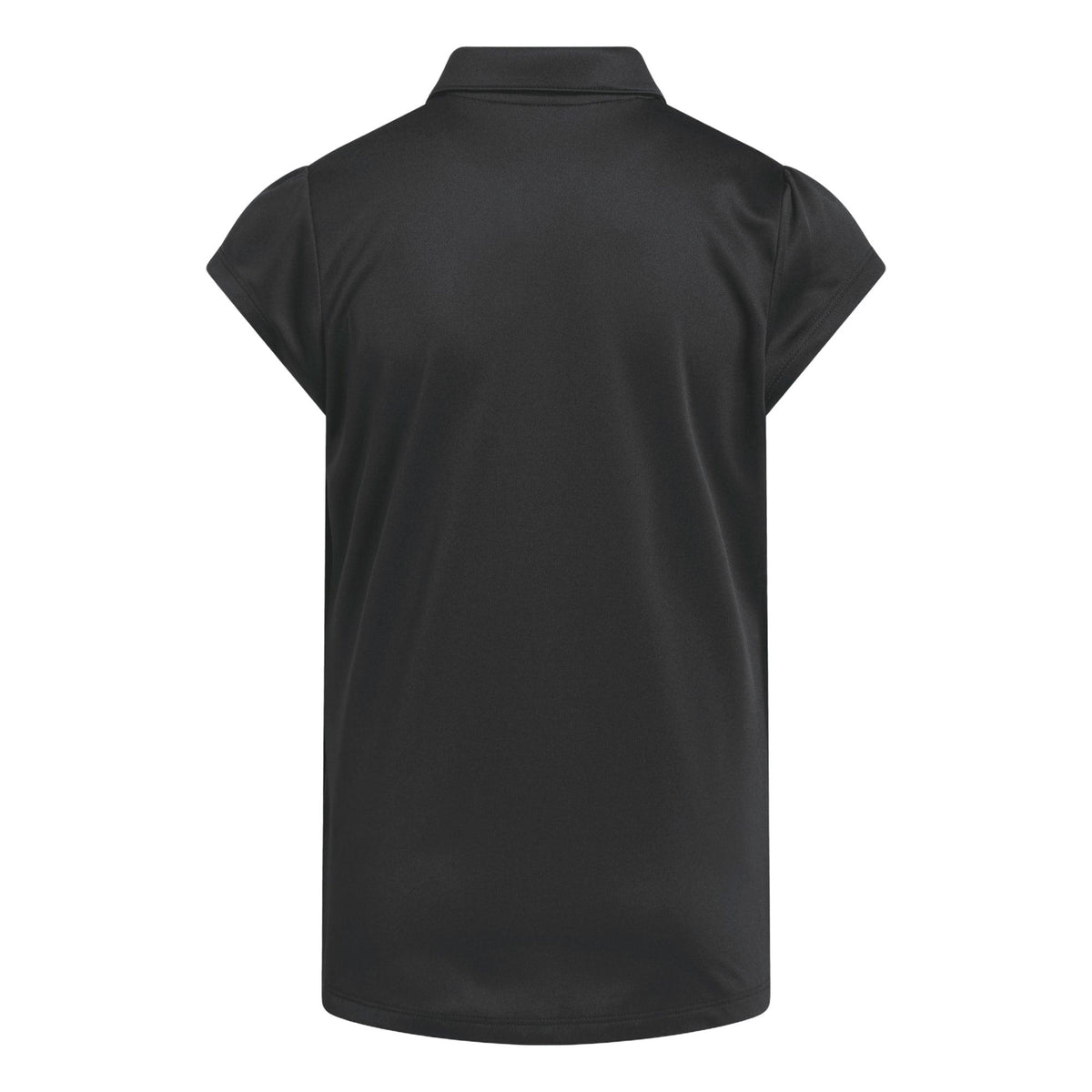 Adidas Girls Performance Short Sleeve Polo - Black