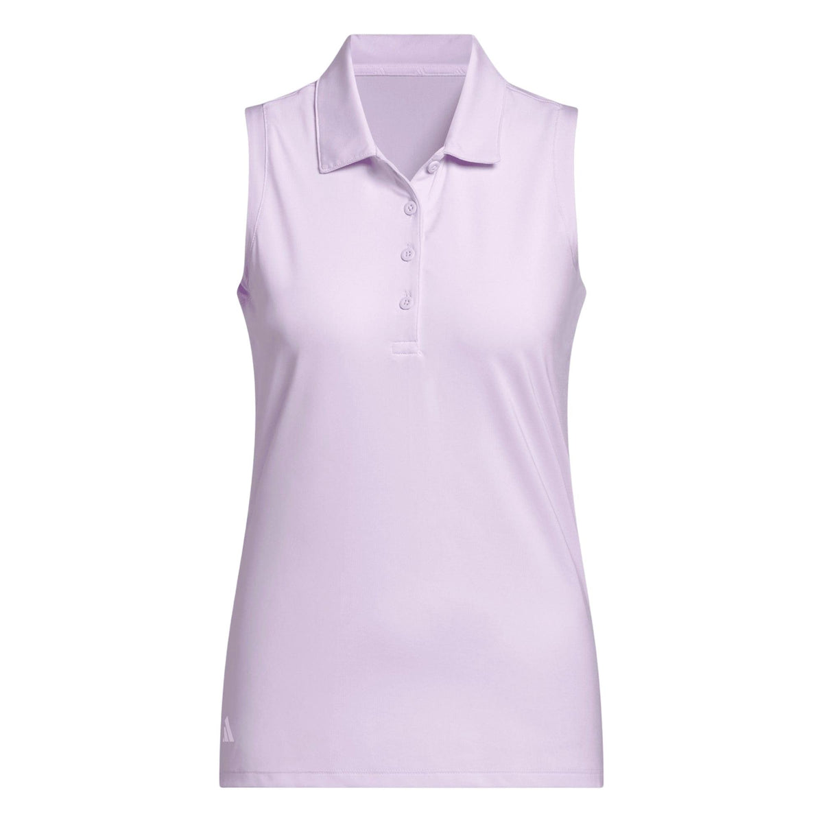 Adidas Ultimate365 Solid Sleeveless Polo Shirt - Frozen Purple