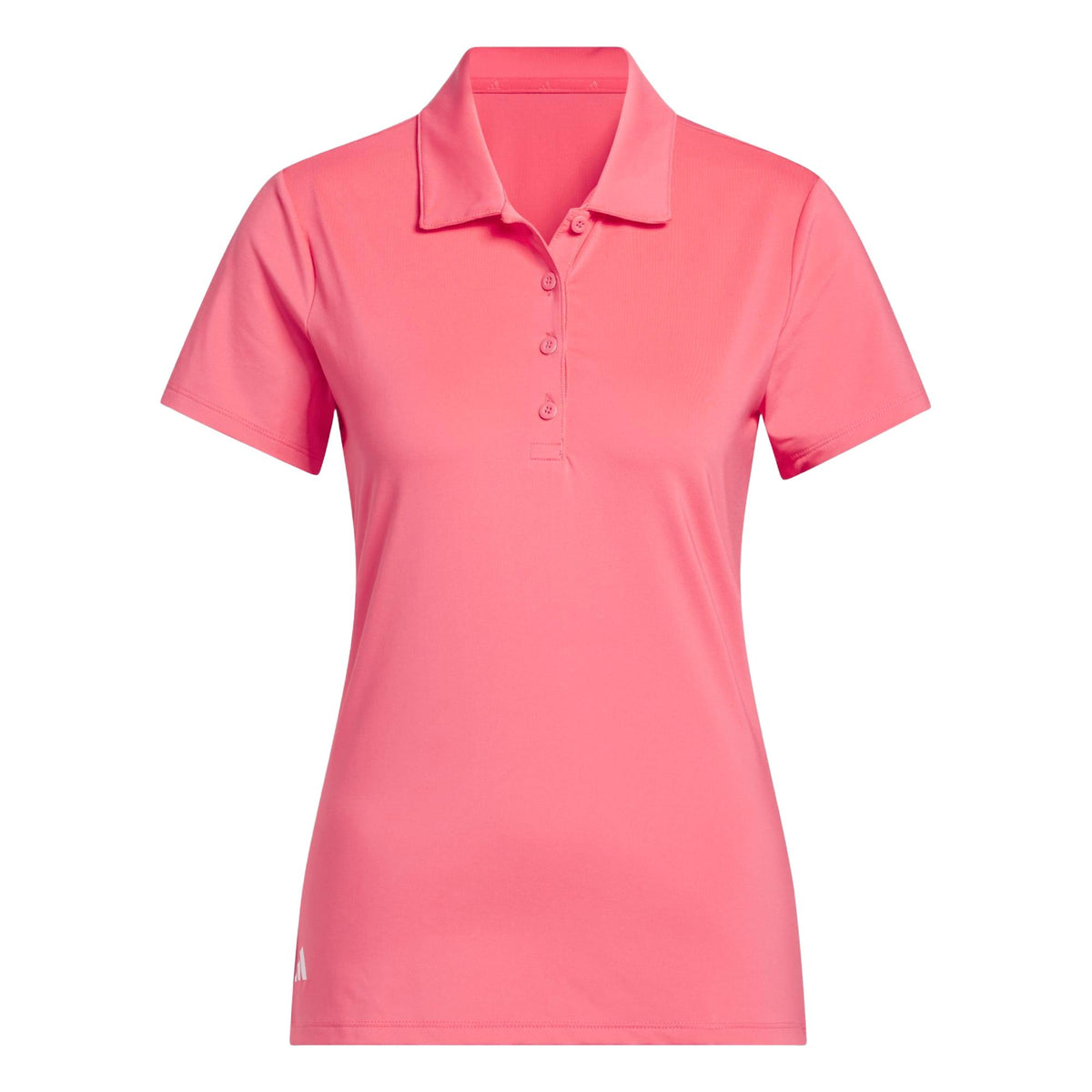 Adidas Ultimate365 Solid Short Sleeve Polo Shirt - Pure Turbo