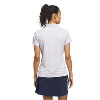Adidas Ultimate365 Solid Short Sleeve Polo Shirt - Frozen Purple