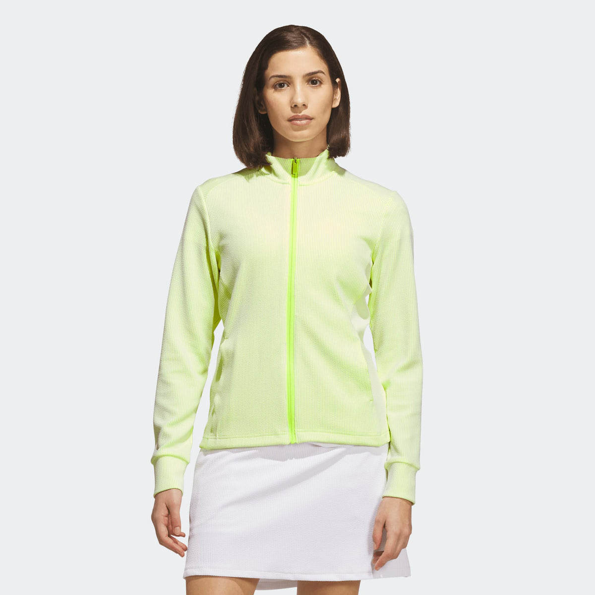 Adidas Performance Texture Full Zip Jacket - Frozen Lemon