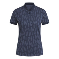 Adidas Ultimate365 Jacquard Climacool Polo Shirt - Collegiate Navy / Preloved Ink