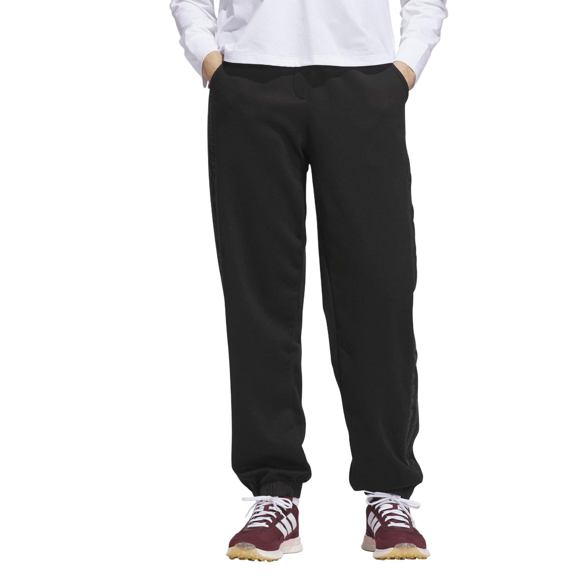 Adidas Beyond The Course Climawarm Loose Jogger - Black