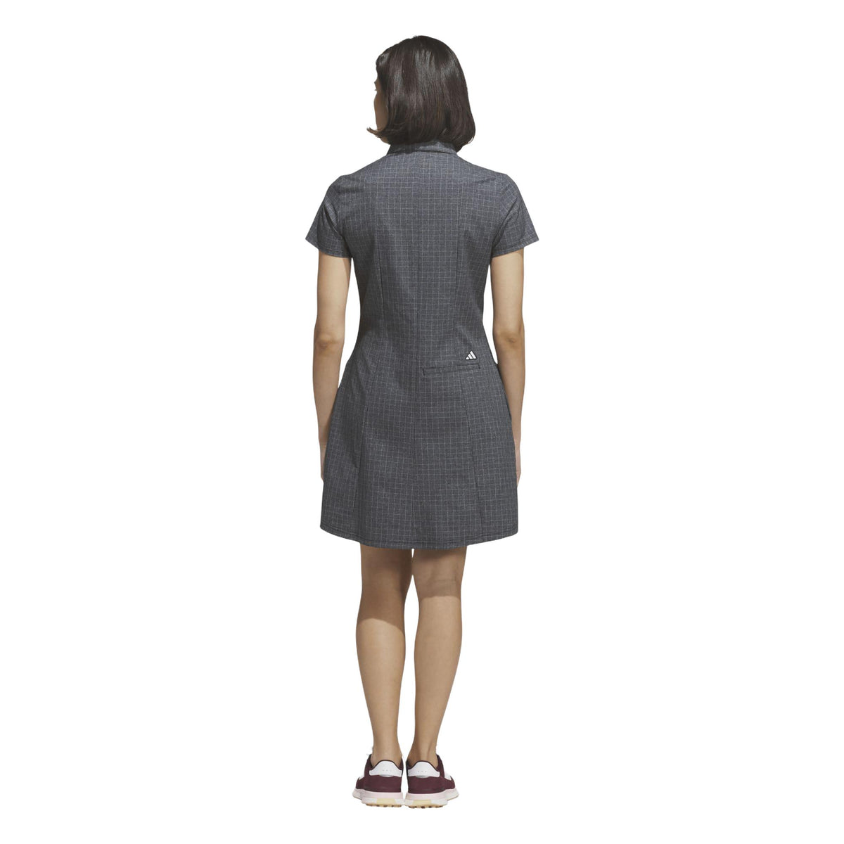 Adidas Ultimate365+ Grid Dress - Black