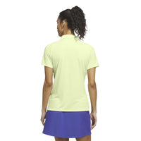 Adidas Ultimate365 Melange Climacool Polo Shirt - Solar Lemon
