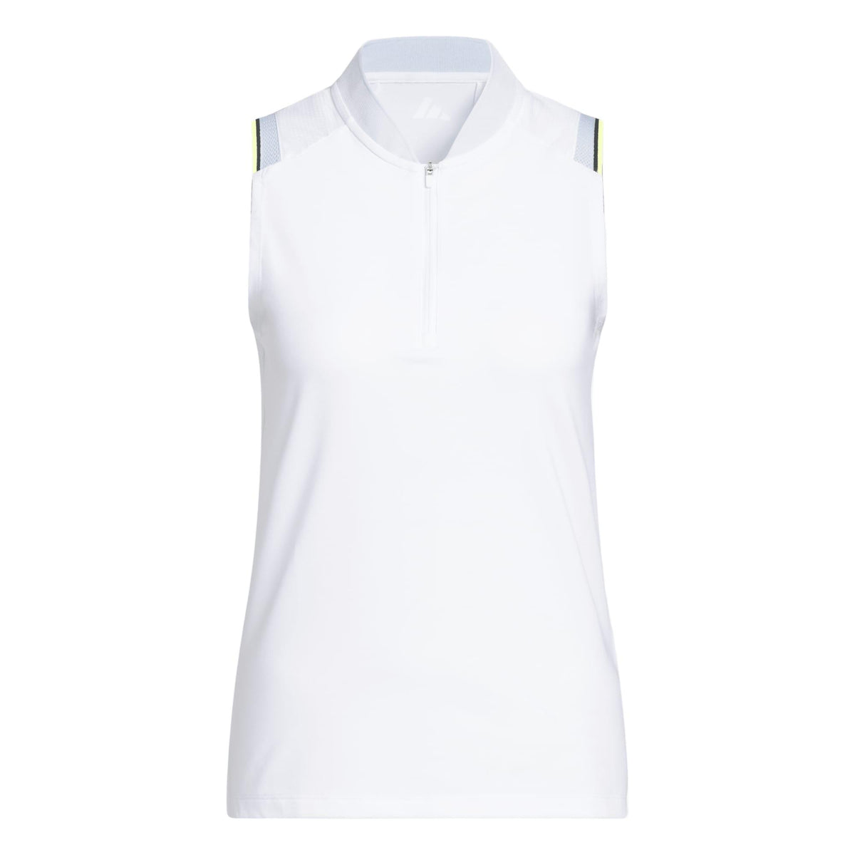 Adidas Ultimate365 Climacool Quarter-Zip Polo Shirt - White
