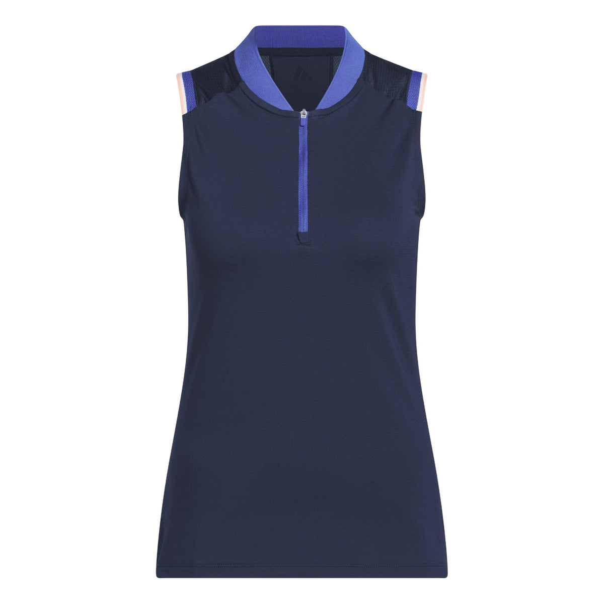 Adidas Ultimate365 Climacool Quarter-Zip Polo Shirt - Collegiate Navy
