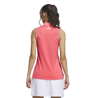 Adidas Ultimate365 Climacool Quarter-Zip Polo Shirt - Pure Turbo