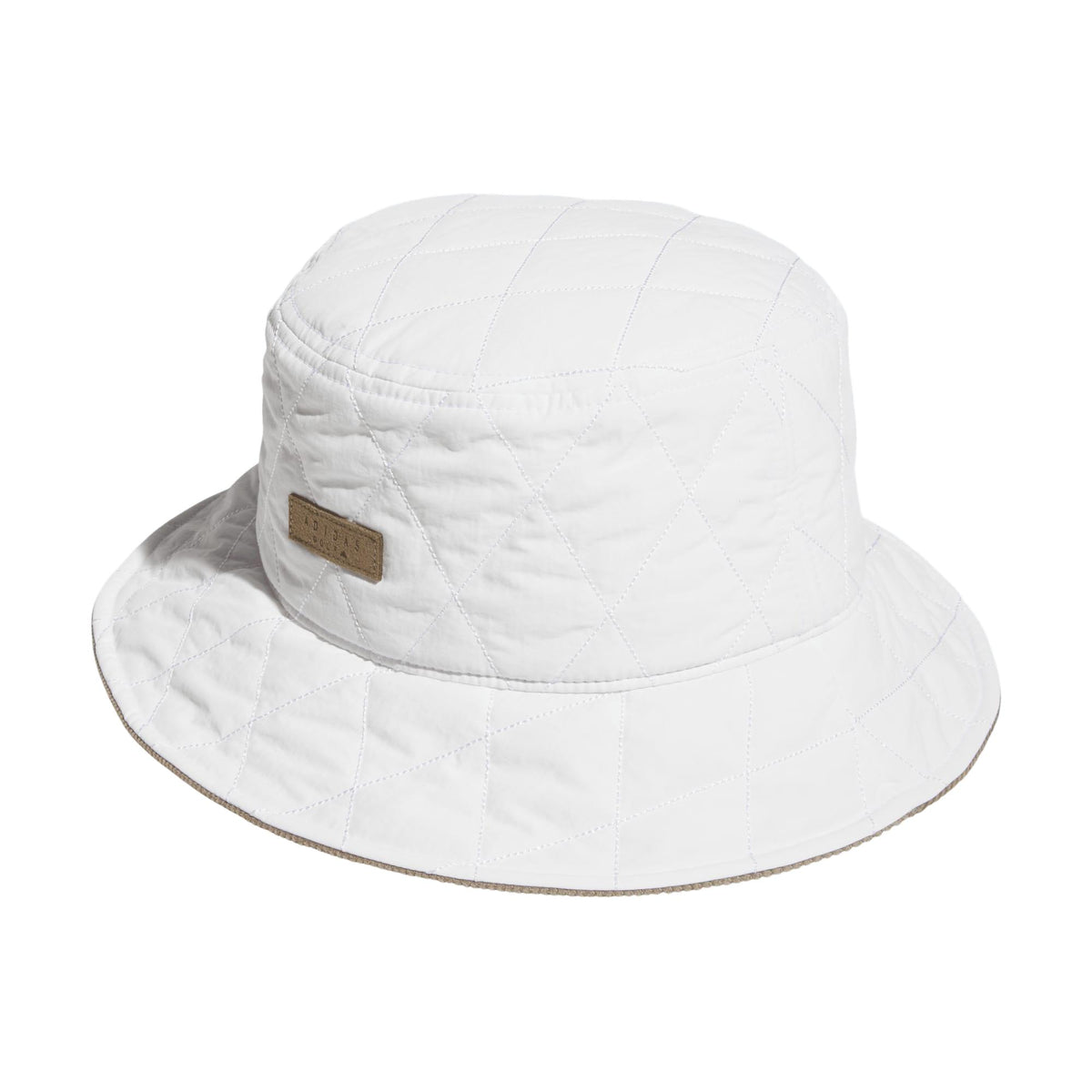 Adidas Womens Quilted Bucket Hat - White
