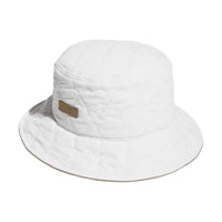 Adidas Womens Quilted Bucket Hat - White