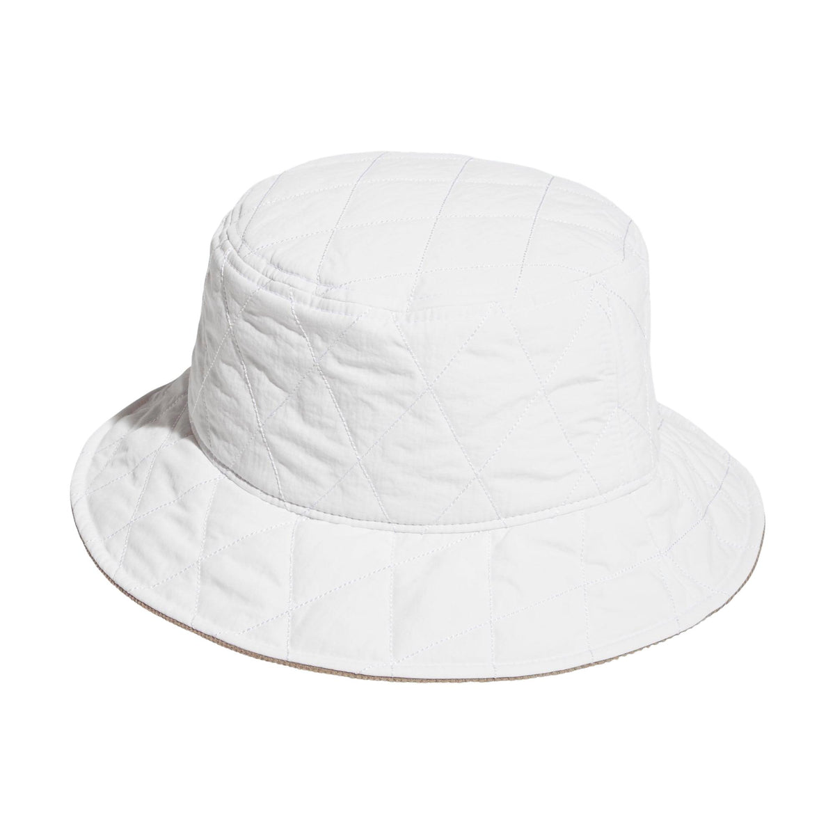 Adidas Womens Quilted Bucket Hat - White