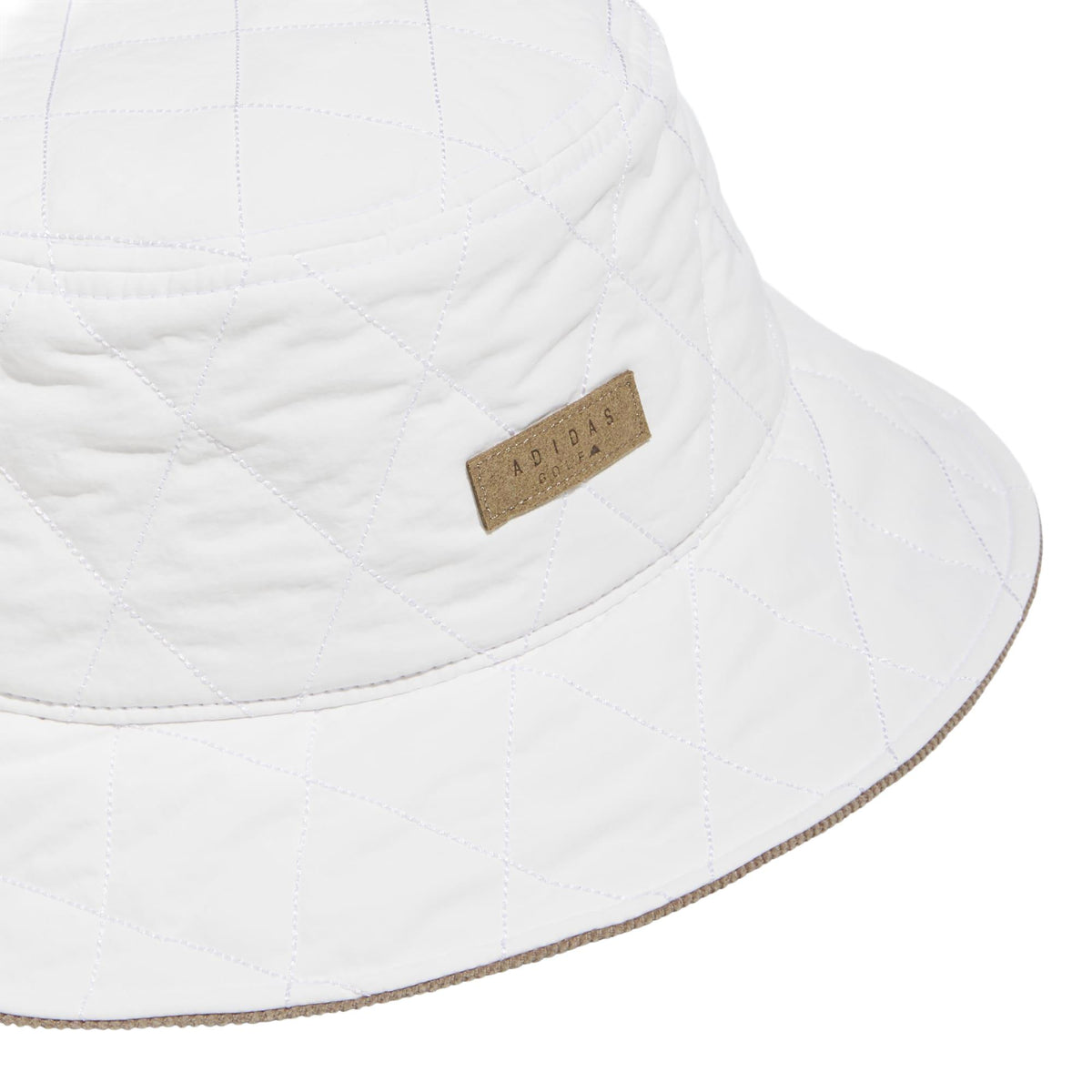 Adidas Womens Quilted Bucket Hat - White