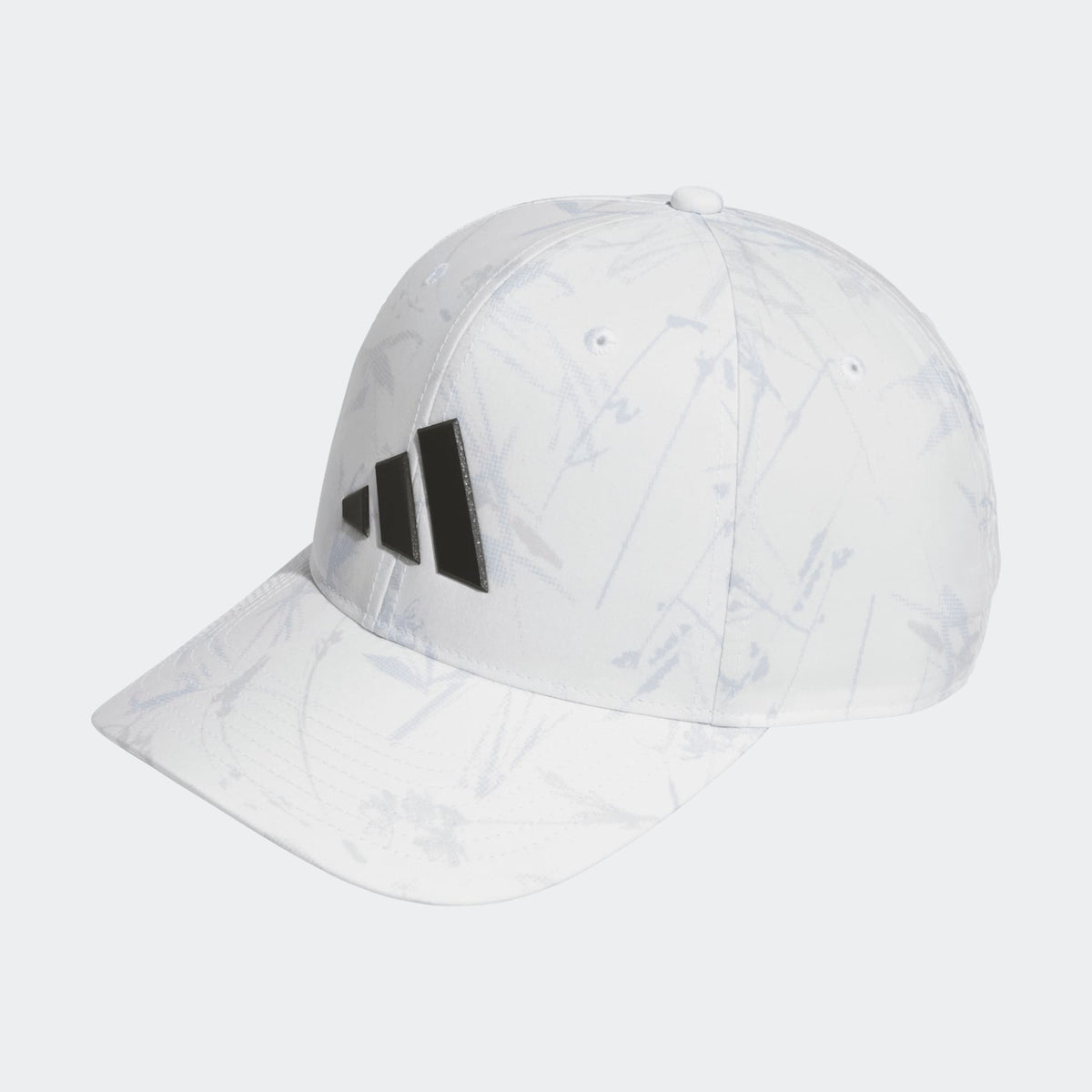 Adidas Tour Print Snapback Hat - White