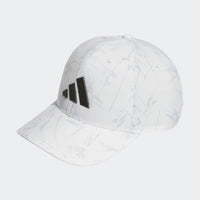 Adidas Tour Print Snapback Hat - White