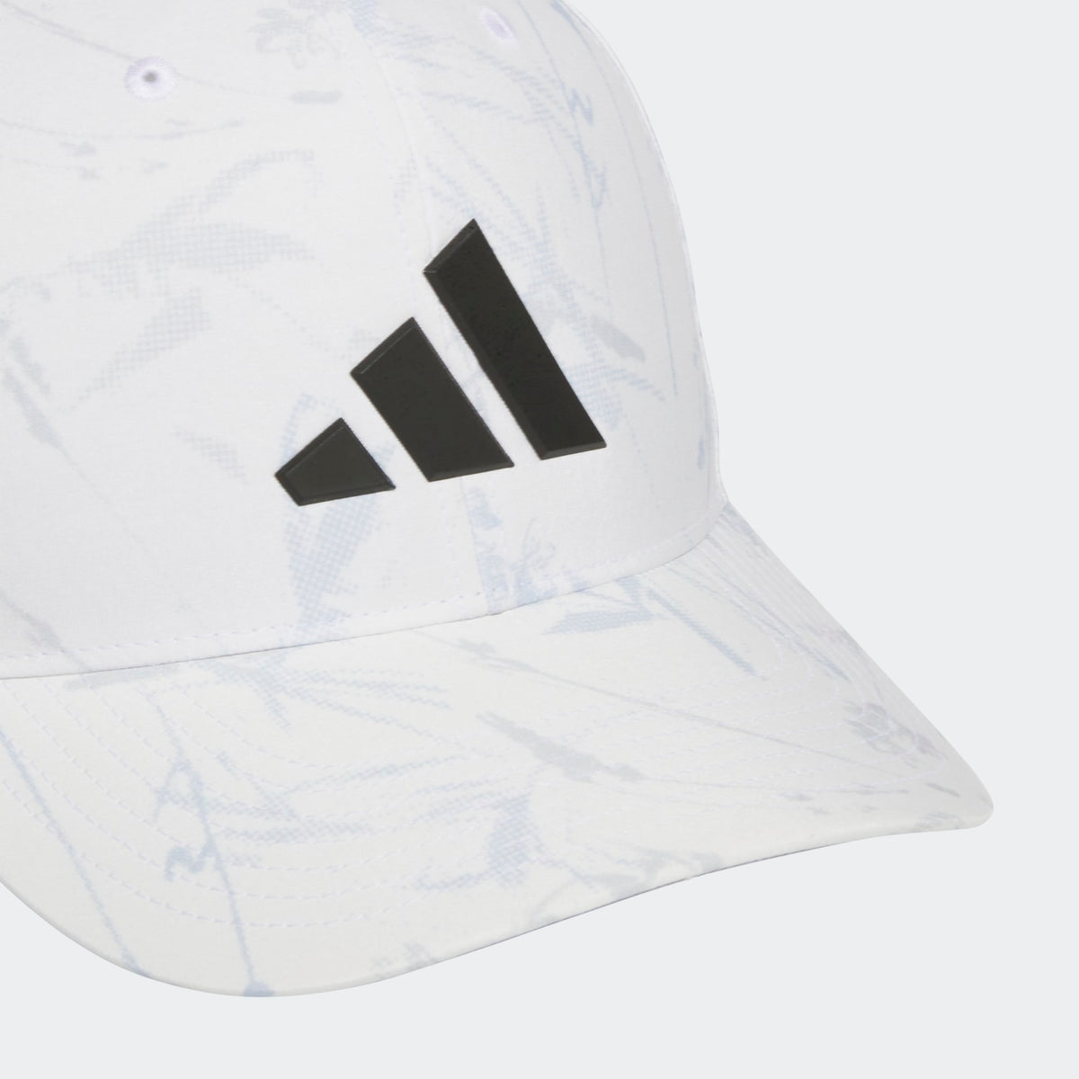 Adidas Tour Print Snapback Hat - White