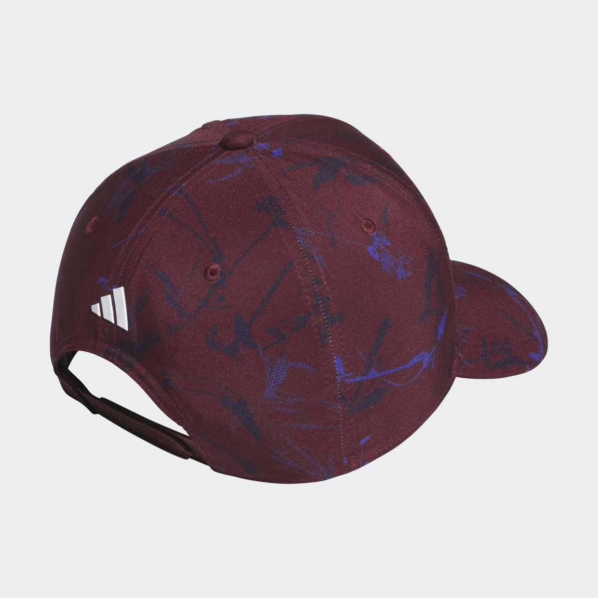 Adidas Tour Print Snapback Hat - Maroon