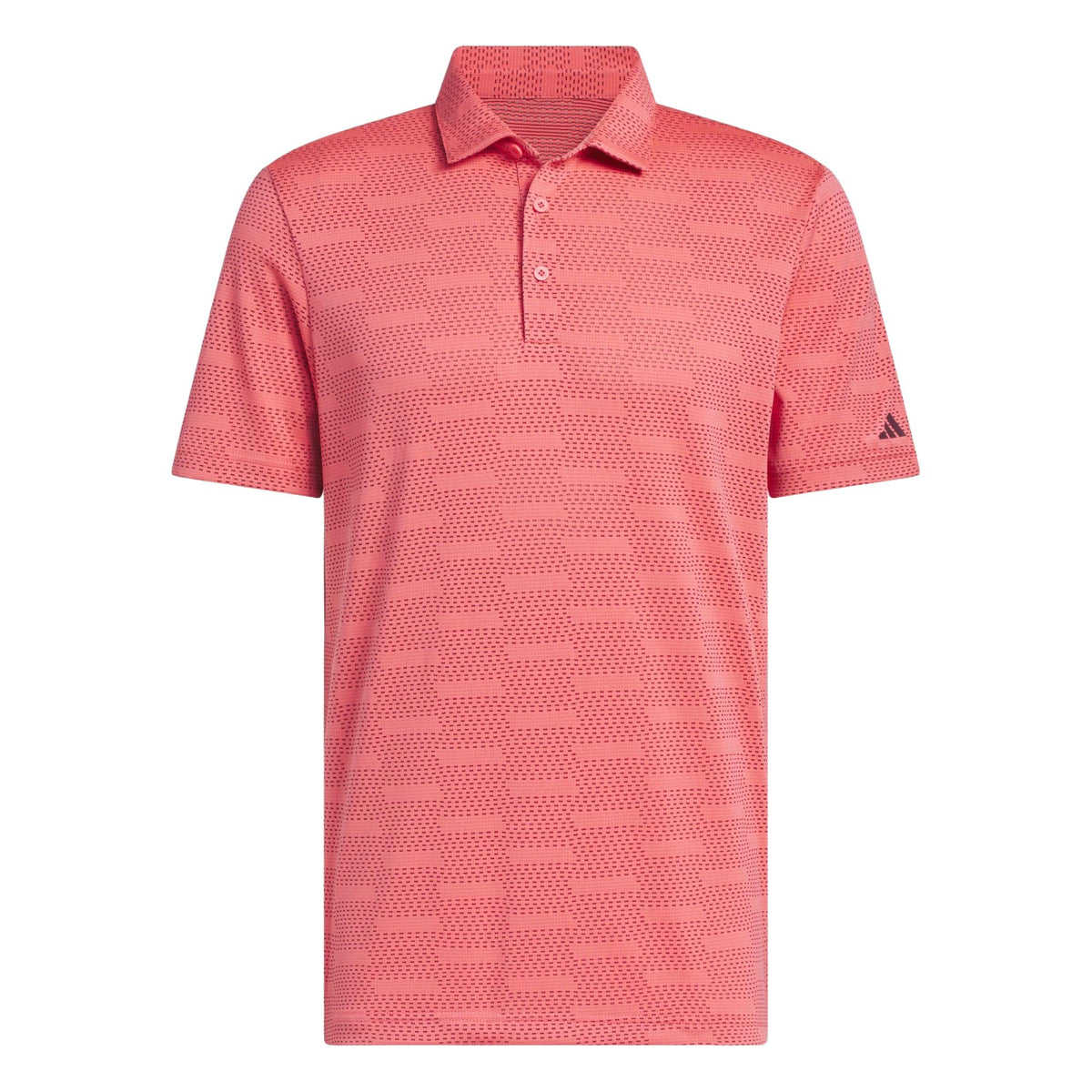 Adidas Ultimate365 Jacquard Polo Shirt - Pure Turbo