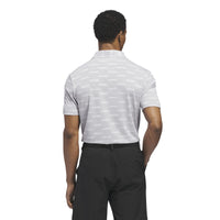 Adidas Ultimate365 Jacquard Polo Shirt - White