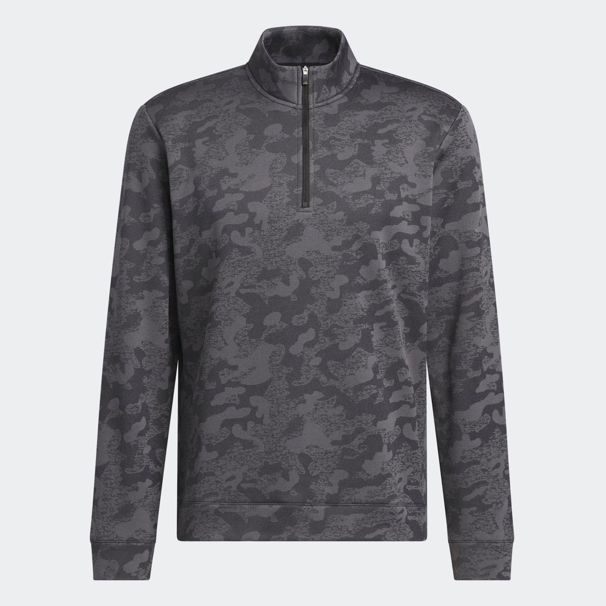 Adidas Ultimate365 Durable Water Repellant Quarter-Zip Sweatshirt - Black / Grey Four