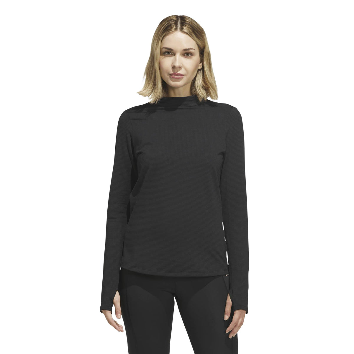 Adidas Ultimate365+ Climawarm Mock Neck Top - Black