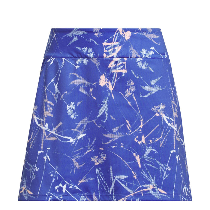 Adidas Ultimate365 Printed Knit Skort - Dual Indigo / White