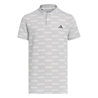 Adidas Jacquard Polo Shirt Kids - White