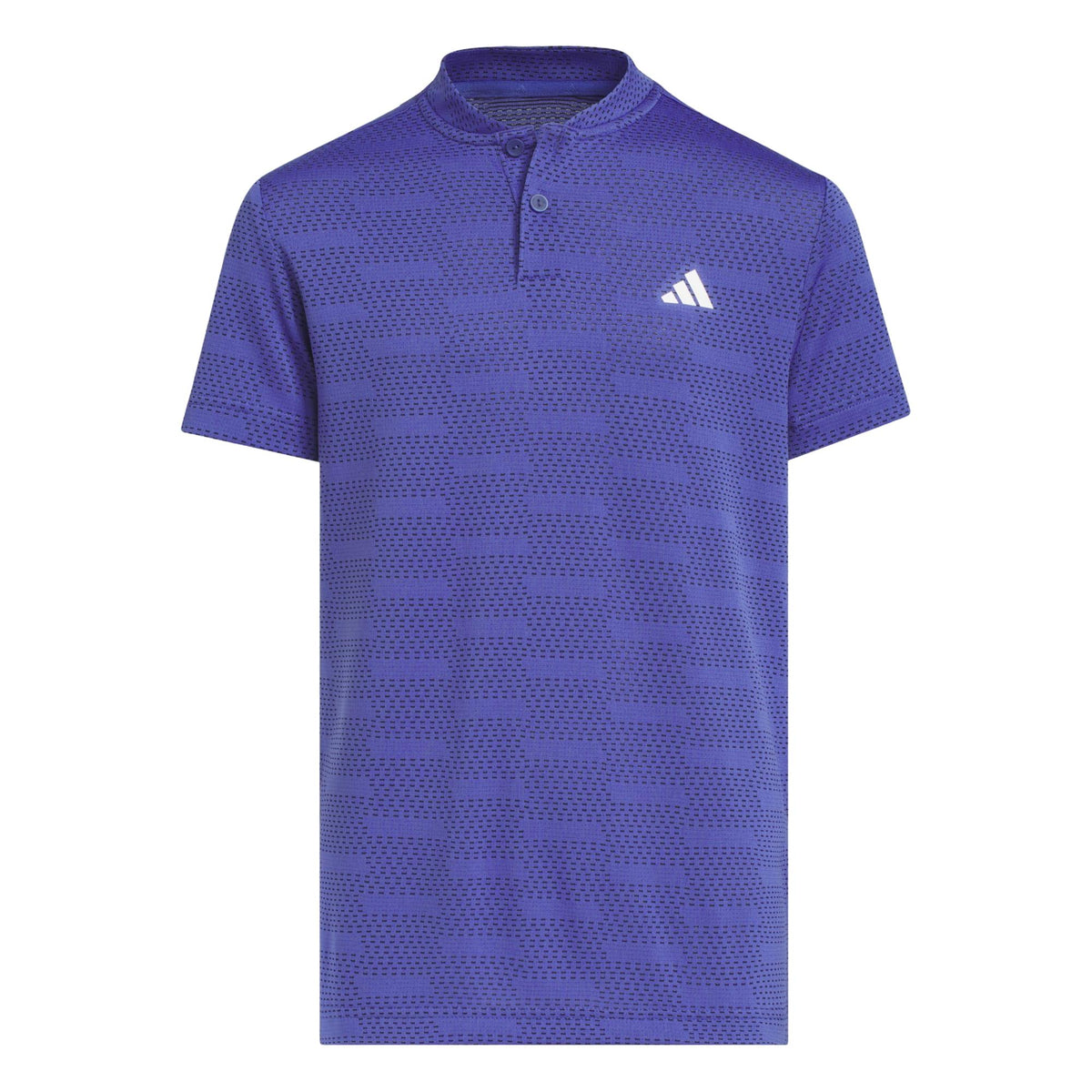 Adidas Jacquard Polo Shirt Kids - Dual Indigo