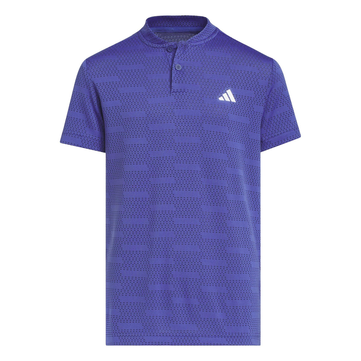 Adidas Jacquard Polo Shirt Kids - Dual Indigo