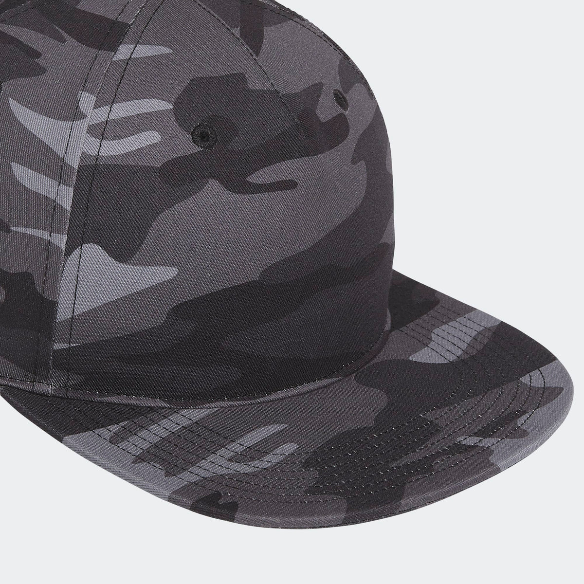 Adidas Camo 5 Panel Crestable Hat - Grey Five