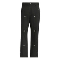 Adidas Originals Loose Embroidered Pant - Black
