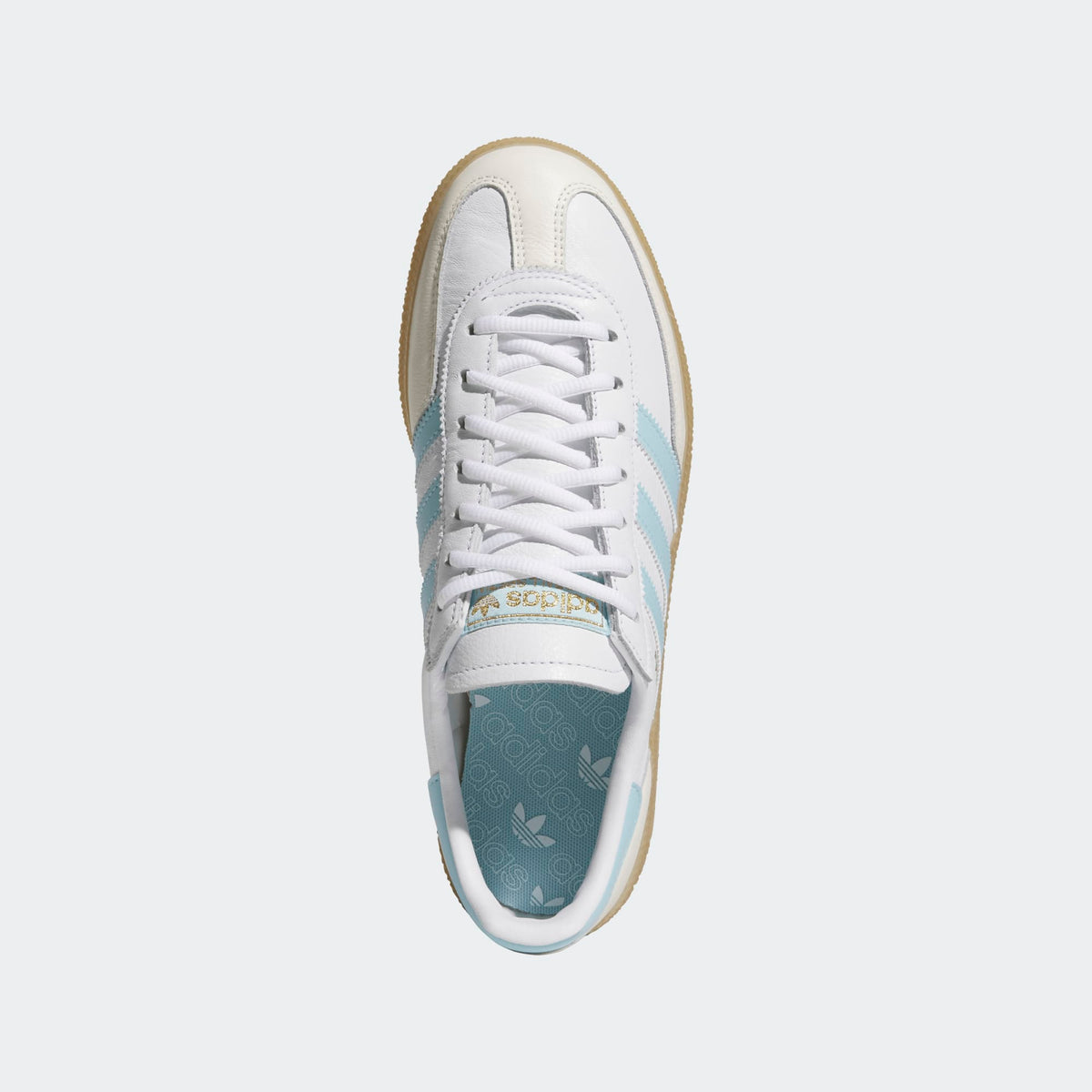 Adidas Spezial Spikeless Golf Shoes - Cloud White / Semi Frozen Blue / Gum
