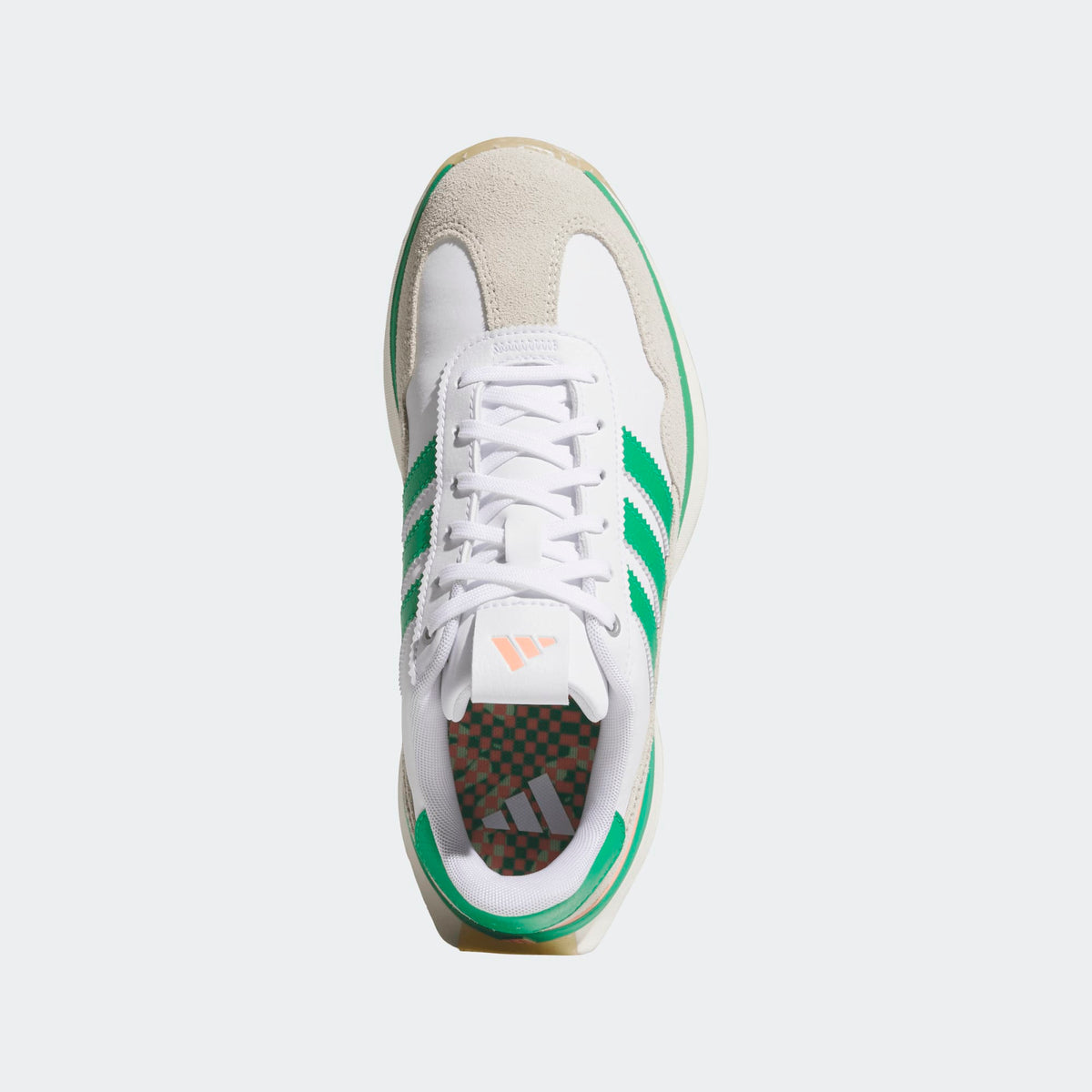 Adidas S2g 26 Textile Spikeless Golf Shoes - Cloud White / Pure Green / Sun Glow