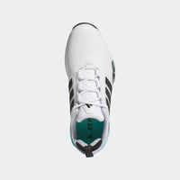 Adidas Adipower 26 Spikeless Golf Shoes - Cloud White / Core Black / Solar Aqua