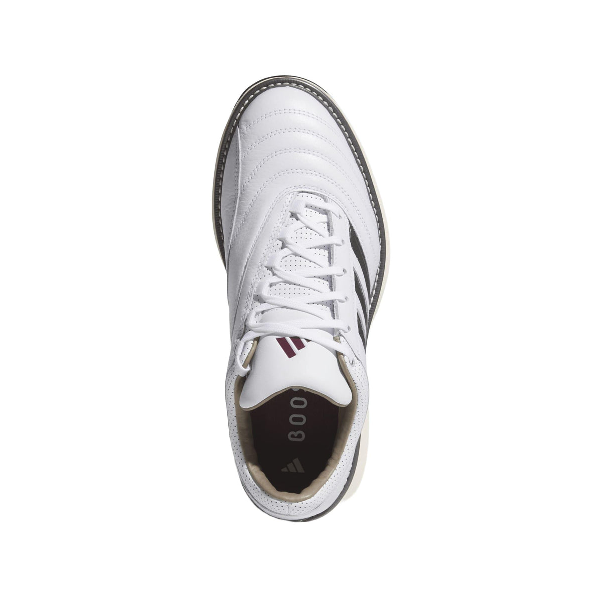 Adidas MC70 Fb Spikeless Golf Shoes - Cloud White / Iron Metallic / Maroon