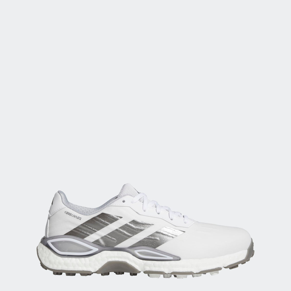 Adidas Codechaos 27 Spikeless Golf Shoes - Cloud White / Iron Met. / Silver Metallic