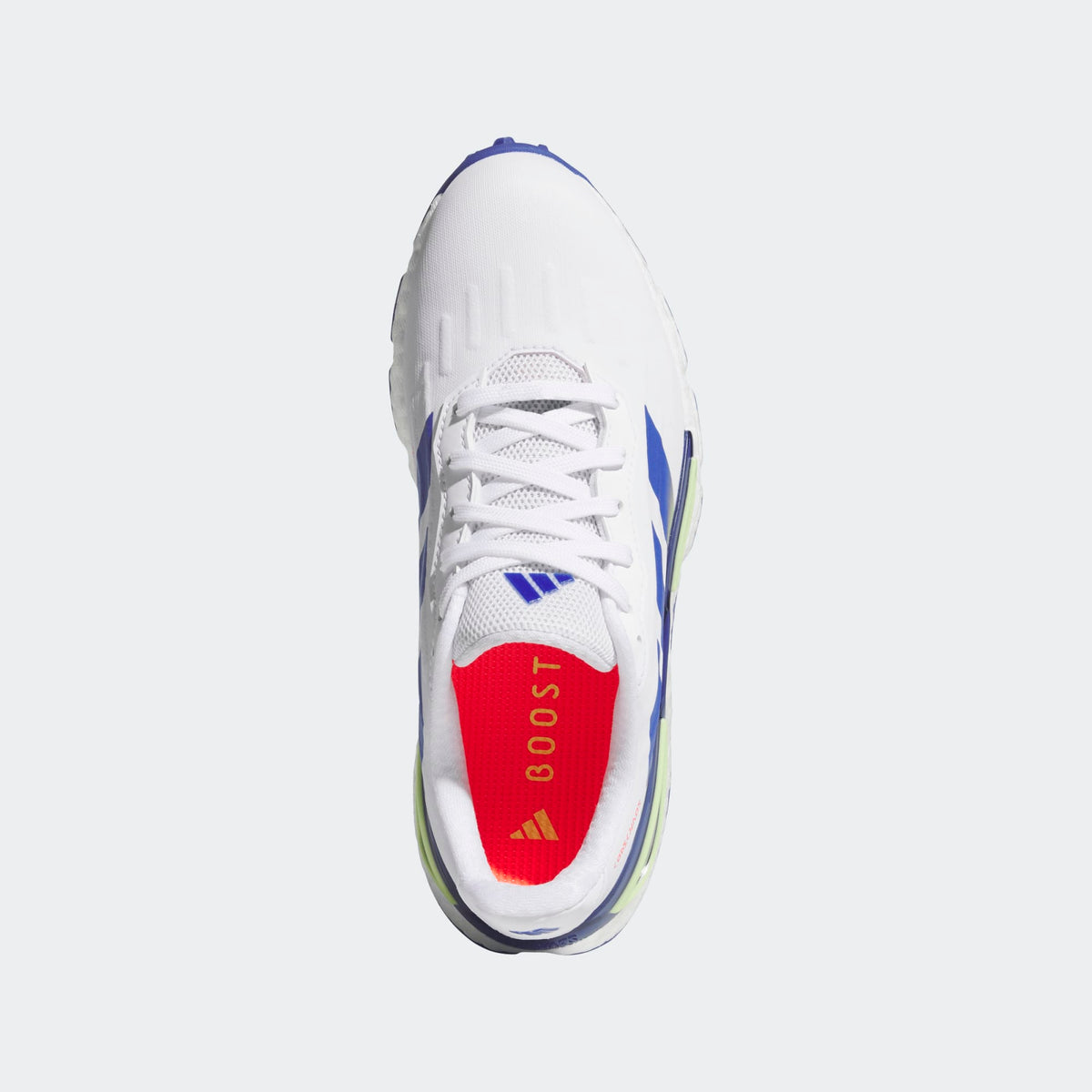Adidas Codechaos 27 Spikeless Golf Shoes - Cloud White / Dual Indigo / Frozen Lemon