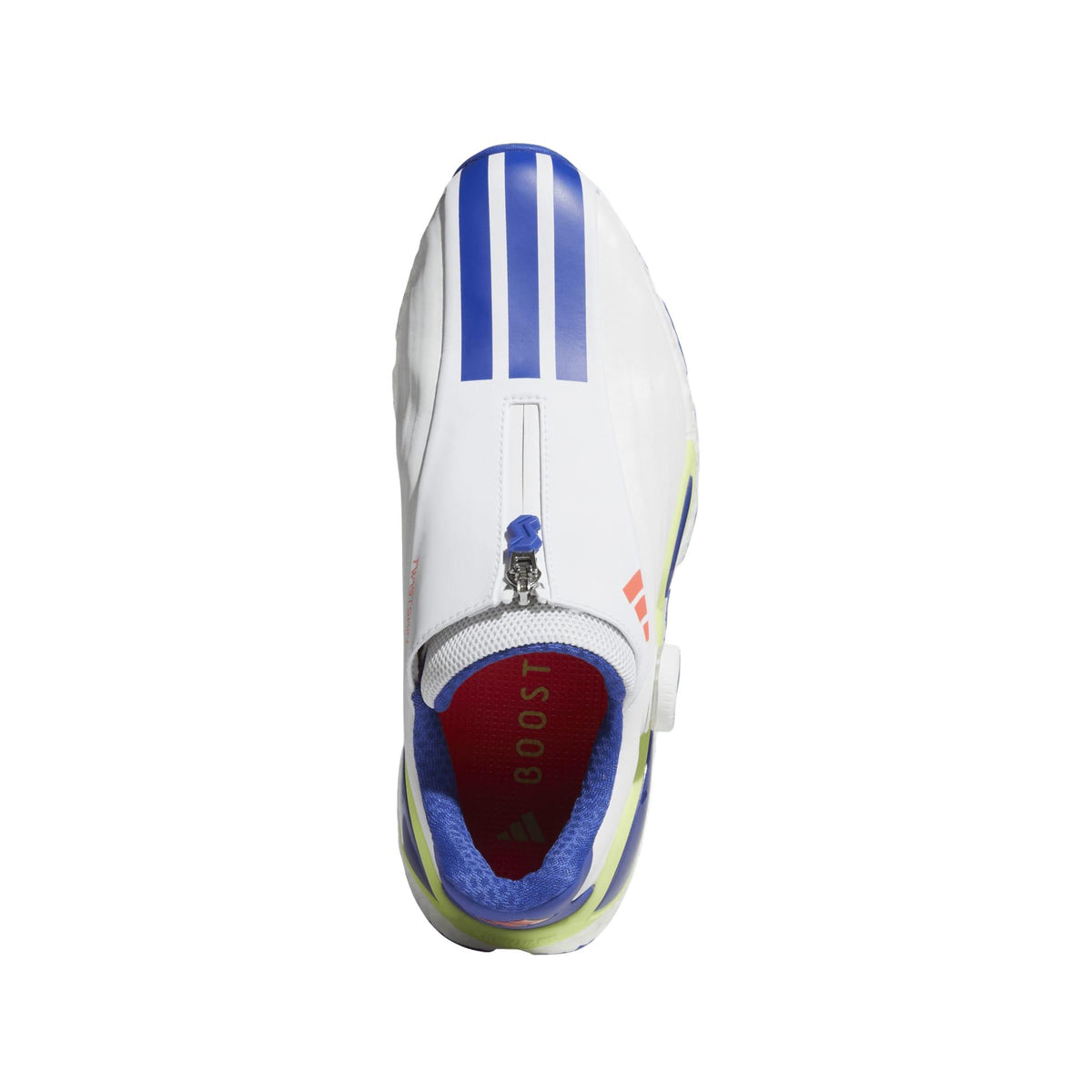 Adidas Codechaos 27 BOA Spikeless Golf Shoes - Cloud White / Dual Indigo / Frozen Lemon